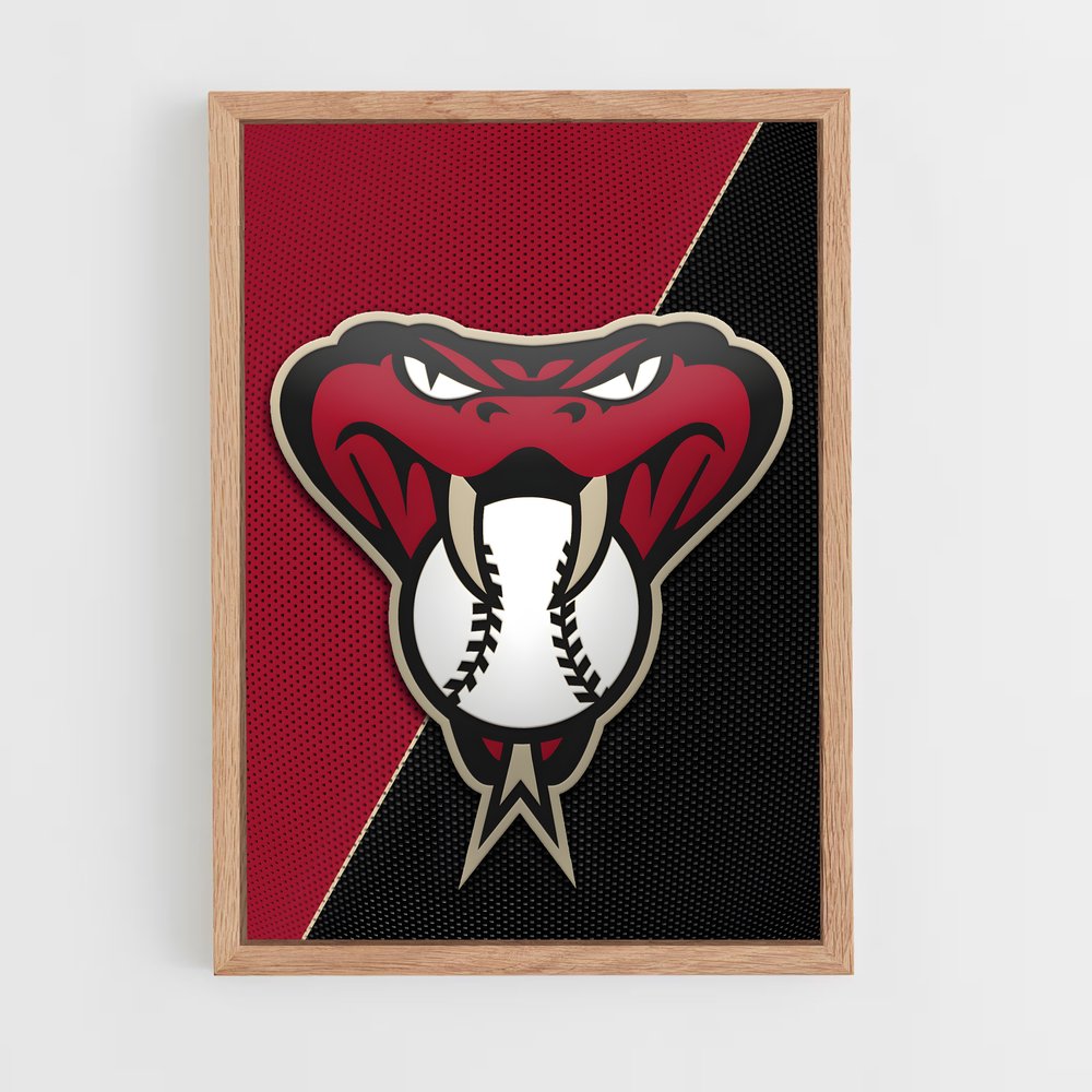 Poster Arizona diamondbacks – affiche Baseball (vue 4)